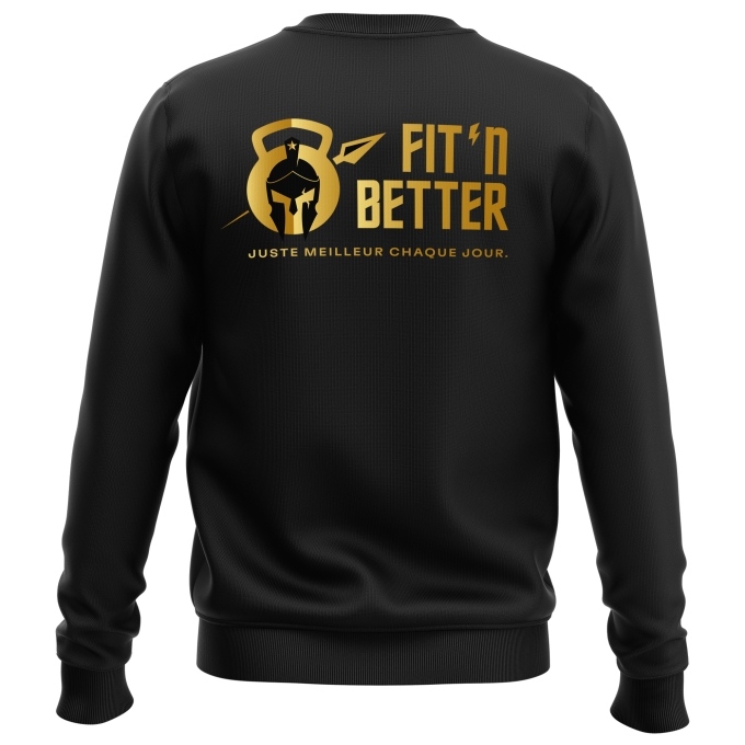 Sweat Classique Noir Fit'N Better