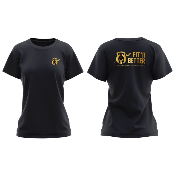 T-Shirt Femme Blanc Fit'N Better